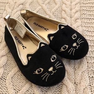 Old Navy black cat flats